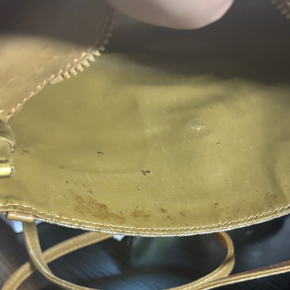 Celine vintage Tan Patterned Shoulder Bag - Picture 12 of 17